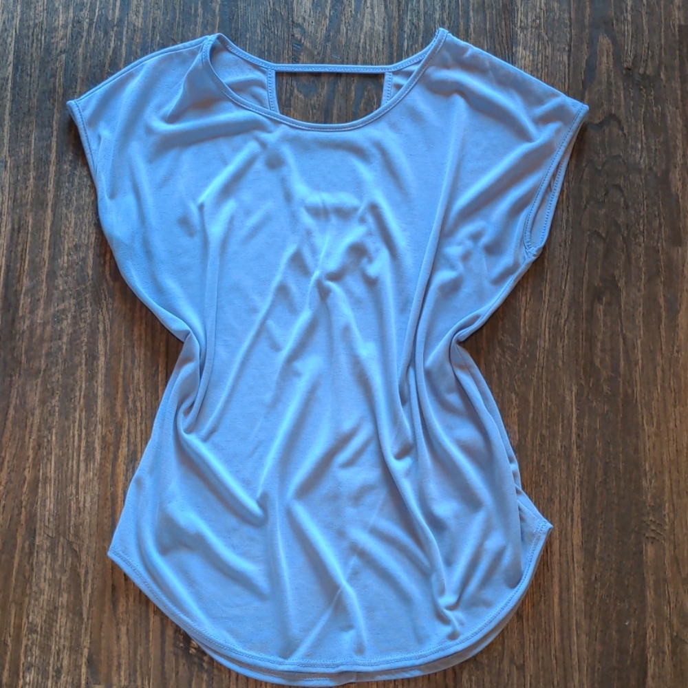 Misty back cutout boutique shirt